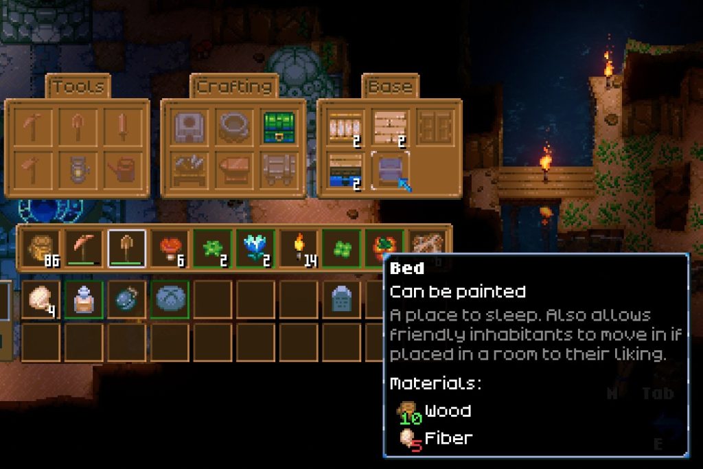 Crafting Menu