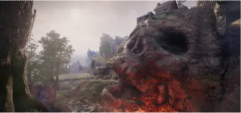 an in-game image of enshrouded being played on dedicated servers