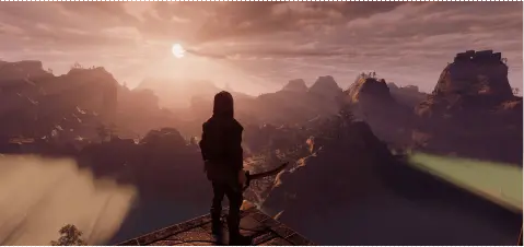 an in-game image of a character standing outdoors in enshrouded
